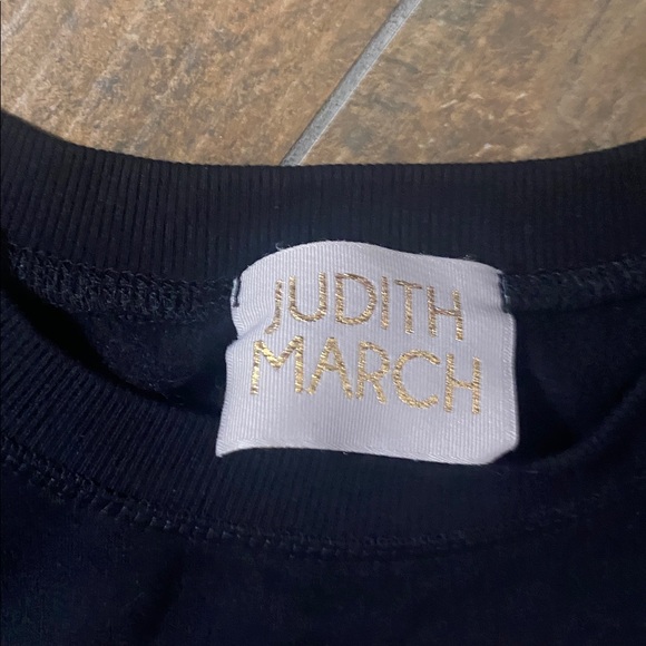 Judith March Black Halloween Sweatshirt w/ Accents. Size small. Great condition. - Picture 2 of 4